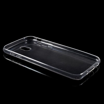 Samsung Galaxy J5 2017 (J530) dzidrs (caurspīdīgs) cieta silikona TPU pasaulē planākais apvalks / Vacins.lv