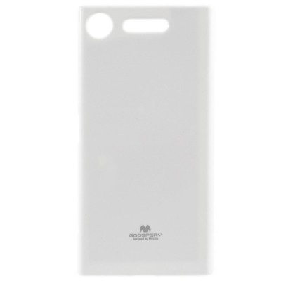 Sony Xperia XZ1 Mercury твердый силиконовый чехол (TPU) - белый | Vacins.lv