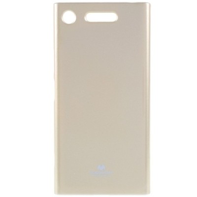 Sony Xperia XZ1 Mercury твердый силиконовый чехол (TPU) - золотой | Vacins.lv