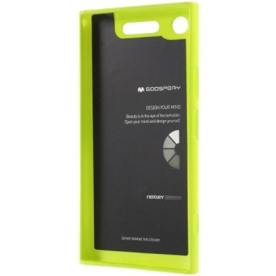 Sony Xperia XZ1 Mercury zaļš cieta silikona (TPU) apvalks / Vacins.lv