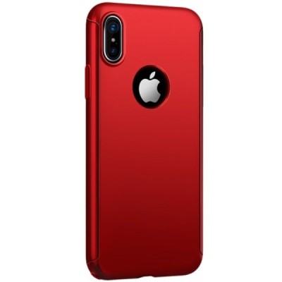 Sarkans „JOYROOM“ Beetles plastmāsas Apple iPhone X (iPhone Xs) apvalks / Vacins.lv