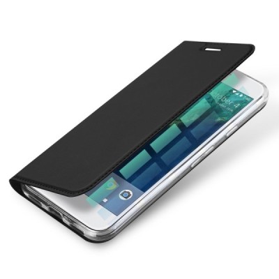 „Dux Ducis“ Skin серии Google Pixel XL чёрный кожаный чехол-книжка | Vacins.lv