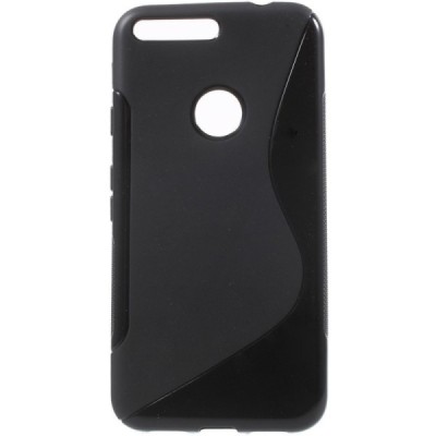 Google Pixel XL cieta silikona (TPU) melns apvalks / vacins.lv