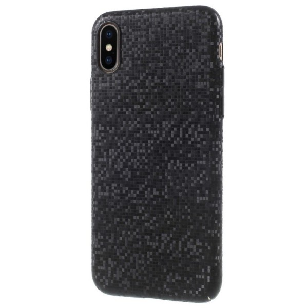 „Disco“ plastmasas apvalks - melns (iPhone X / Xs)