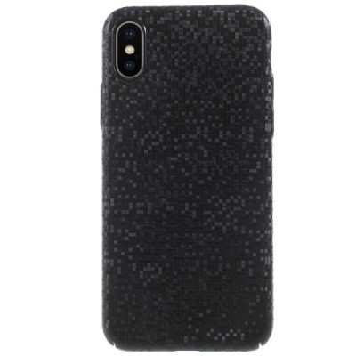 Apple iPhone X (iPhone Xs) Disco plastmasas melns apvalks / vacins.lv