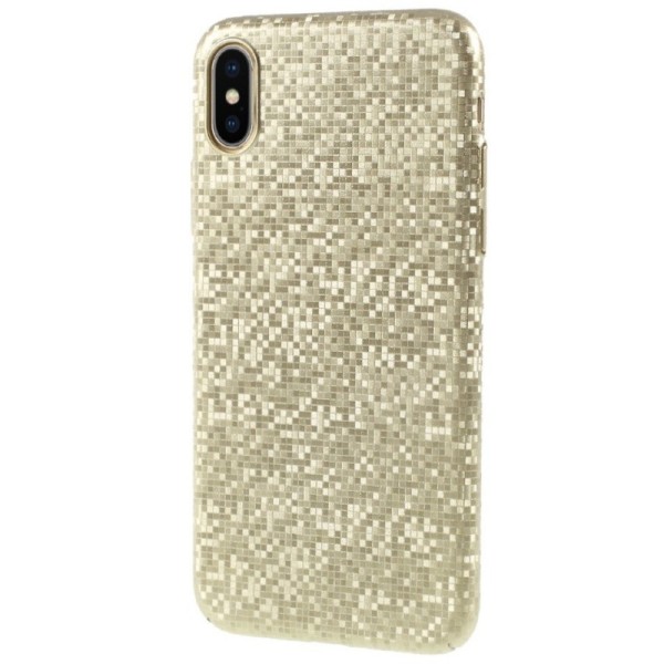 „Disco“ plastmasas apvalks - zelta (iPhone X / Xs)