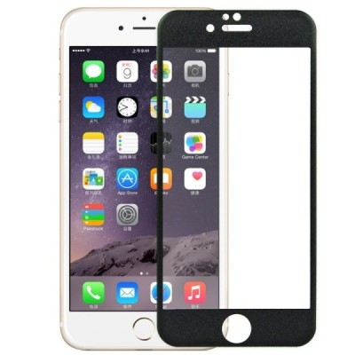 Apple iPhone 6 и Apple iPhone 6S „3D Rewan“ 9H Tempered Glass усиленная защита, чёрное защитное стекло с полным покрытием толщин