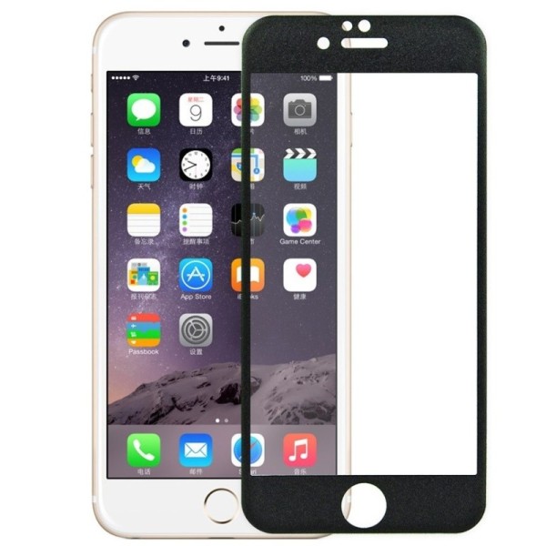„3D Rewan“ Tempered Glass защитное стекло экрана 0,26 мм – чёрный (iPhone 6 / 6S)