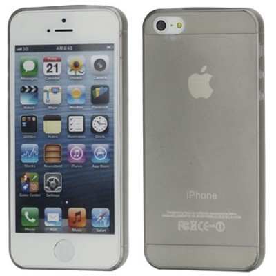 Apple iPhone 5 pasaulē planākais pelēks futrālis / Vacins.lv