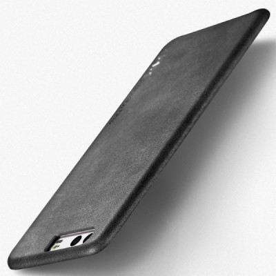 „X-Level“ Vintage Classic Huawei P10 melns ādas apvalks / Vacins.lv