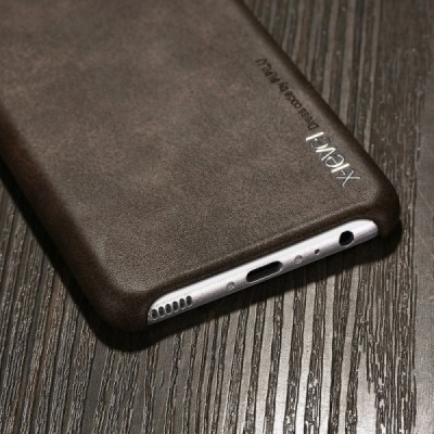 „X-Level“ Vintage Classic Huawei P10 tumši brūns ādas apvalks / Vacins.lv