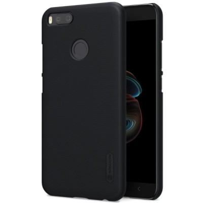 Nillkin Frosted Shield Xiaomi Mi A1 и Mi 5X черный пластиковый чехол | Vacins.lv