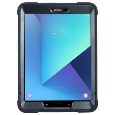Samsung Galaxy Tab S3 9.7 (T820, T825) pastiprinātas aizsardzības melns apvalks / Vacins.lv