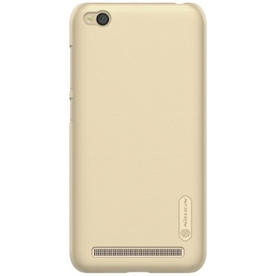 Xiaomi Redmi 5A Nillkin Frosted Shield zelta plastmasas apvalks / vacins.lv