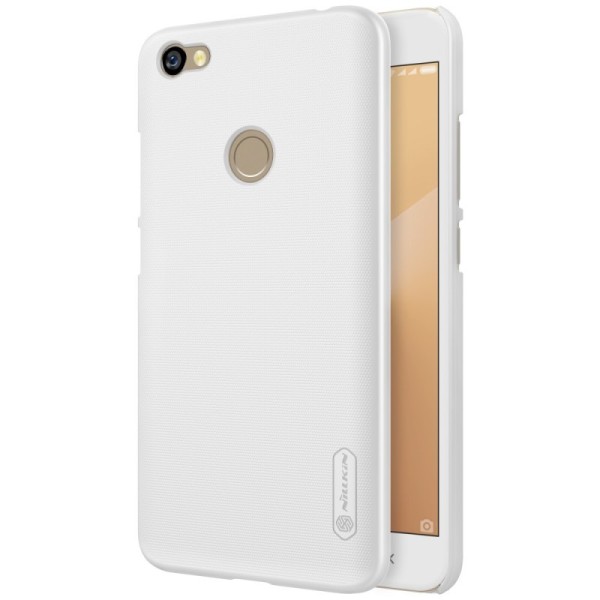 „Nillkin“ Frosted Shield чехол - белый + защитная пленка для экрана (Redmi Note 5A)