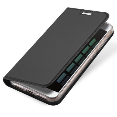 „Dux Ducis“ Skin серии Xiaomi Redmi Note 5A (Y1) чёрный кожаный чехол-книжка | Vacins.lv