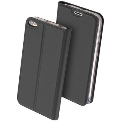 „Dux Ducis“ Skin серии Xiaomi Redmi Note 5A (Y1) чёрный кожаный чехол-книжка | Vacins.lv