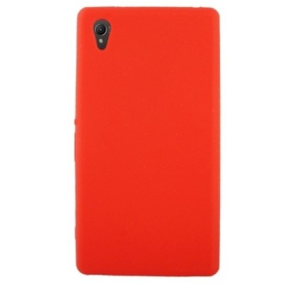 Sony Xperia Z1 (Honami, C6903, C6902) красный силиконовый чехол | Vacins.lv