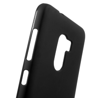 HTC One X10 твердый силиконовый (TPU) чехол чёрный | Vacins.lv