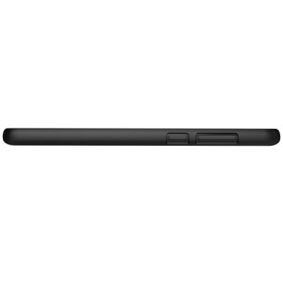 Huawei Mate 10 Lite Nillkin Frosted Shield melns plastmasas apvalks / vacins.lv