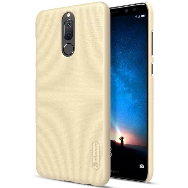 „Nillkin“ Frosted Shield чехол - золотой + защитная пленка для экрана (Mate 10 Lite)
