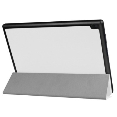 Lenovo Tab410 (TB-X304F) белый кожаный чехол-книжка (складной) | Vacins.lv