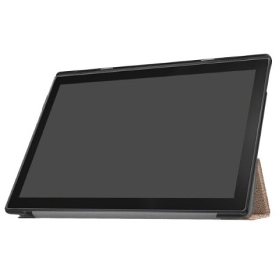 Lenovo Tab410 (TB-X304F) золотой кожаный чехол-книжка (складной) | Vacins.lv