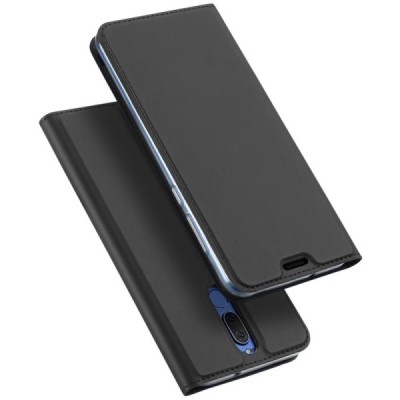 „Dux Ducis“ Skin серии Huawei Mate 10 Lite чёрный кожаный чехол-книжка | Vacins.lv