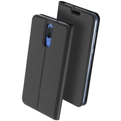 „Dux Ducis“ Skin серии Huawei Mate 10 Lite чёрный кожаный чехол-книжка | Vacins.lv
