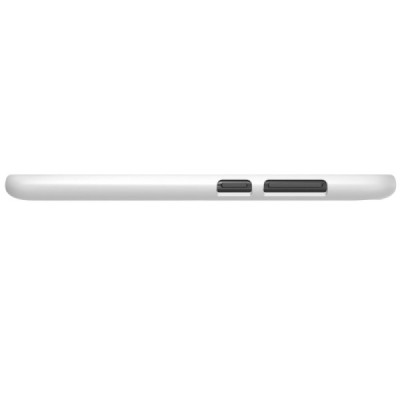 Asus Zenfone 4 Max (ZC554KL) Nillkin Frosted Shield balts plastmasas apvalks + ekrāna aizsargplēve / Vacins.lv
