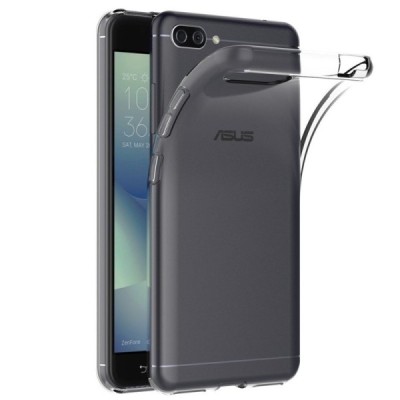 Asus Zenfone 4 Max (ZC554KL) твердый силиконовый (TPU) чехол прозрачный | Vacins.lv