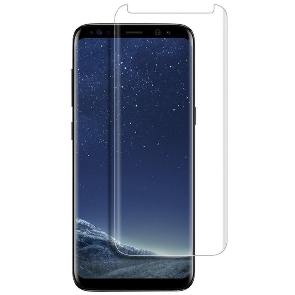 „PDGD 3D“ 9H Tempered Glass полностью закрывающее защитное стекло толщиной 0,2 мм – прозрачное (Galaxy S8)