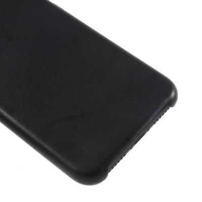 Soft Slim серии Apple iPhone X (iPhone Xs) чёрный кожаный чехол | Vacins.lv