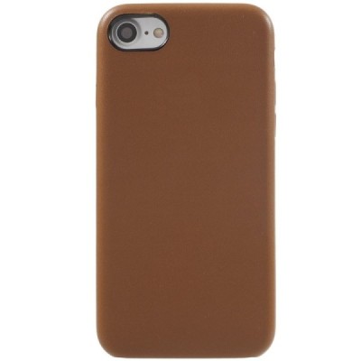 Soft Slim серии Apple iPhone 7 (iPhone 8) коричневый кожаный чехол | Vacins.lv