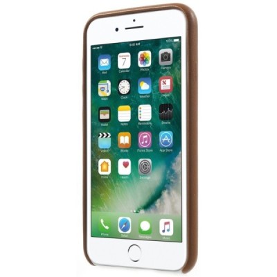 Soft Slim серии Apple iPhone 7 (iPhone 8) коричневый кожаный чехол | Vacins.lv