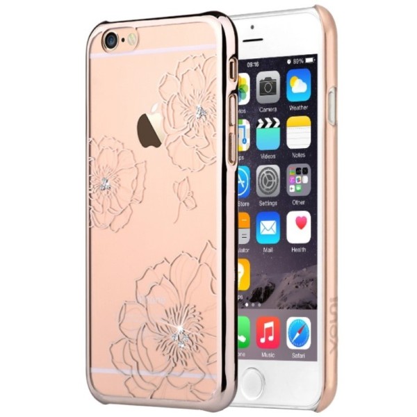„Vouni“ Crystal Bloom чехол – золотой (iPhone 6 / 6S)