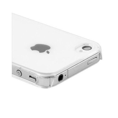 Apple iPhone 4 и 4S пластиковый прозрачный чехол | Vacins.lv