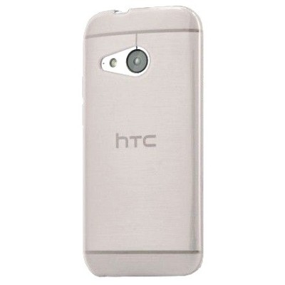HTC One mini 2 (M8 mini) твердый силиконовый (TPU) чехол прозрачный | Vacins.lv