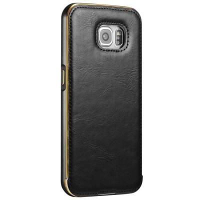 Samsung Galaxy S6 G920F Luxury рамка (бампер), чехол - чёрный | Vacins.lv