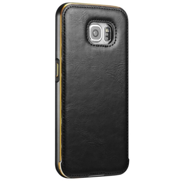 „Luxury“ рамка (бампер) - чёрный (Galaxy S6)