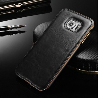 Samsung Galaxy S6 G920F Luxury рамка (бампер), чехол - чёрный | Vacins.lv