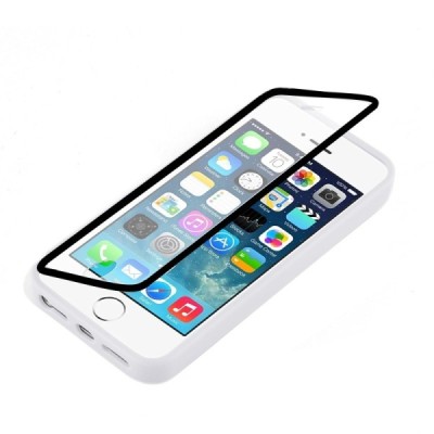Apple iPhone 4 и 4S открываемый прозрачный пластиковый чехол-книжка | Vacins.lv