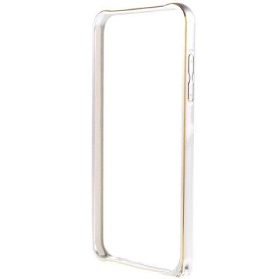Samsung Galaxy S6 Edge G925 рамка (окантовка края, бампер) - серебристая | Vacins.lv