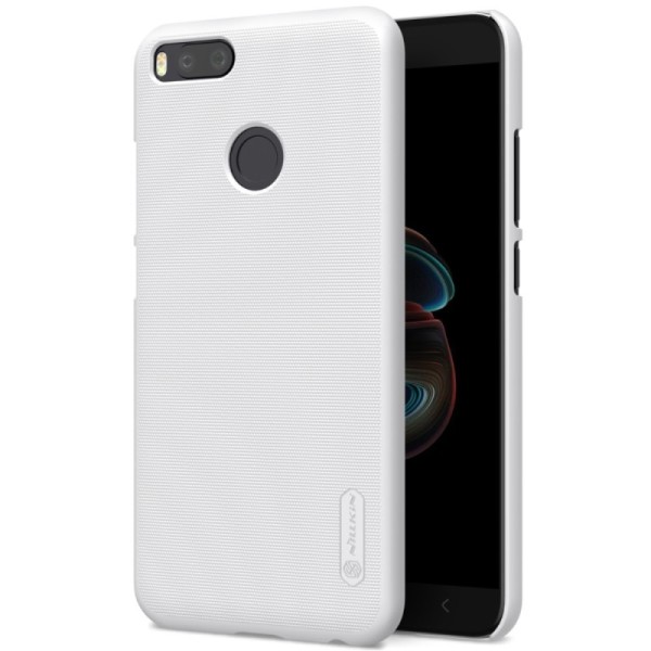„Nillkin“ Frosted Shield чехол - белый + защитная пленка для экрана (Mi A1 / 5X)