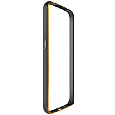Samsung Galaxy S6 (G920) рамка (окантовка края, бампер) - чёрная | Vacins.lv
