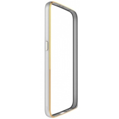 Samsung Galaxy S6 (G920) рамка (окантовка края, бампер) - серебристaя | Vacins.lv