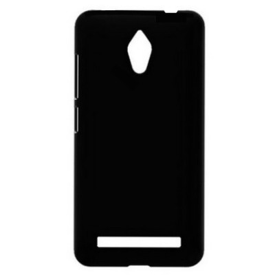 Asus Zenfone C 4.5 (ZC451CG) матовый пластик, чёрный чехол | Vacins.lv