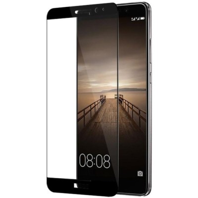 Huawei Mate 9  „Lenuo“ Tempered Glass melns ekrāna aizsargstikls / Vacins.lv