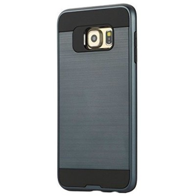 Samsung Galaxy S6 G920 усиленный защитный тёмно-синий твердый силиконовый чехол (TPU) | Vacins.lv