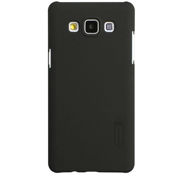 „Nillkin“ Frosted Shield чехол - коричневый + защитная пленка для экрана (Galaxy A5 2015)